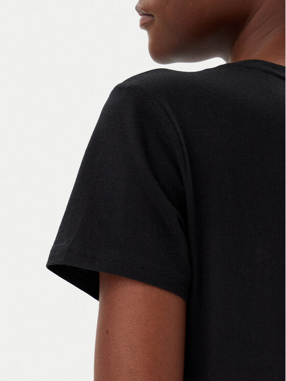 Gap Gap T-shirt 729555-06 Crna Regular Fit
