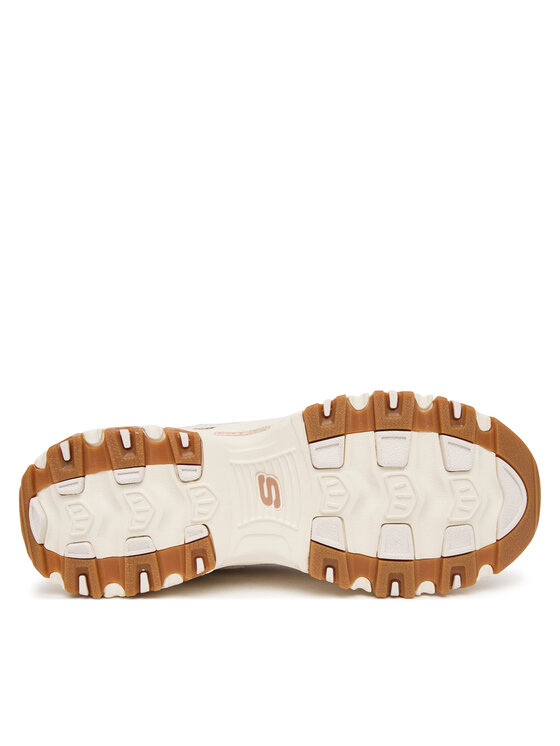 Skechers Sneakersy Skechers D'Lites - Wild Charm 150877/WHT Krémová