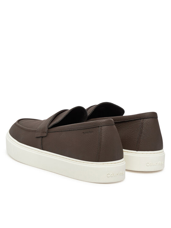 Calvin Klein Superge Calvin Klein Moccasin Lth Unlined HM0HM01813 Rjava
