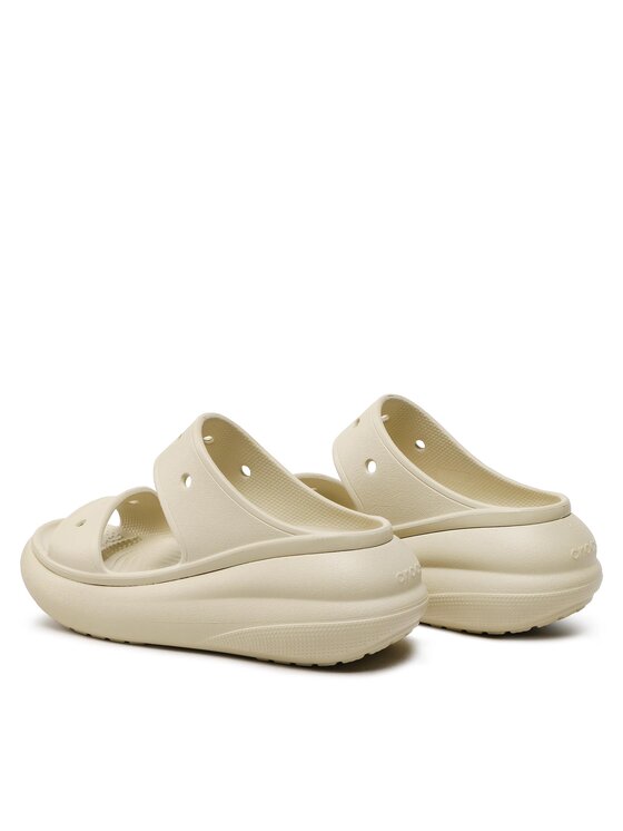 Crocs Чехли Crocs Classic Crush Sandal 207670 Бежов