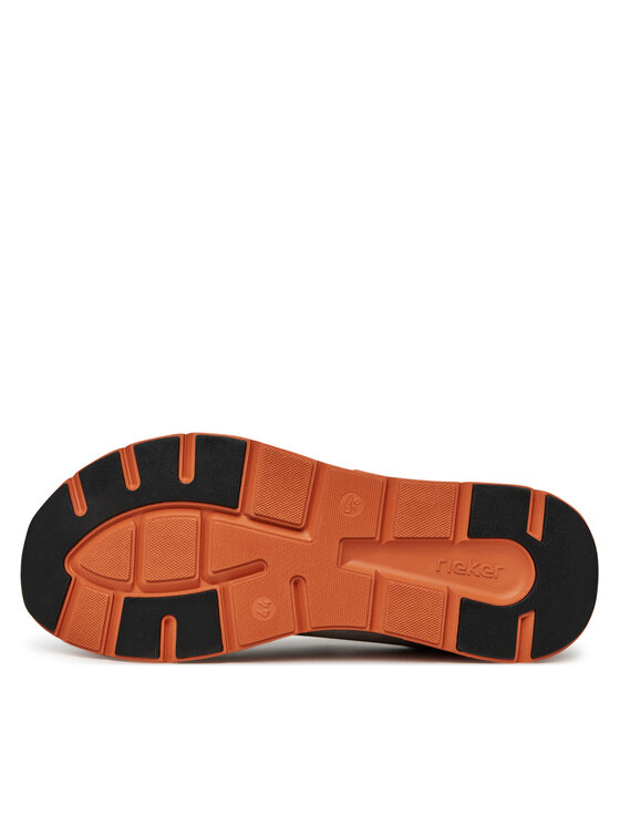 Rieker Sneakersy Rieker 09100-45 Szary