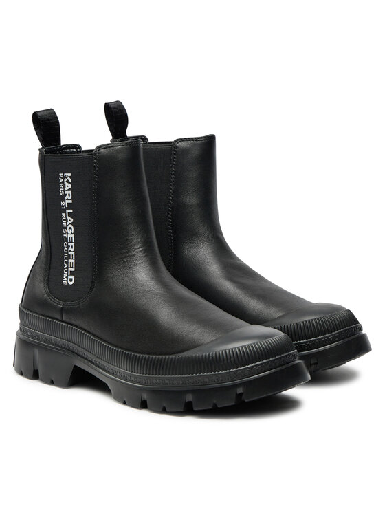 KARL LAGERFELD Черевики туристичні KARL LAGERFELD KL25244 Чорний