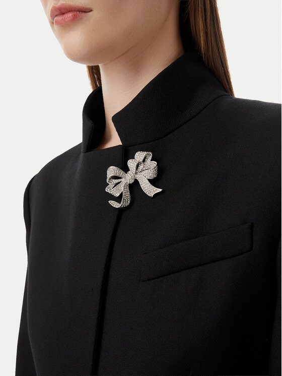 Weekend Max Mara Broszka Weekend Max Mara Cicala 2625756044600 Srebrny