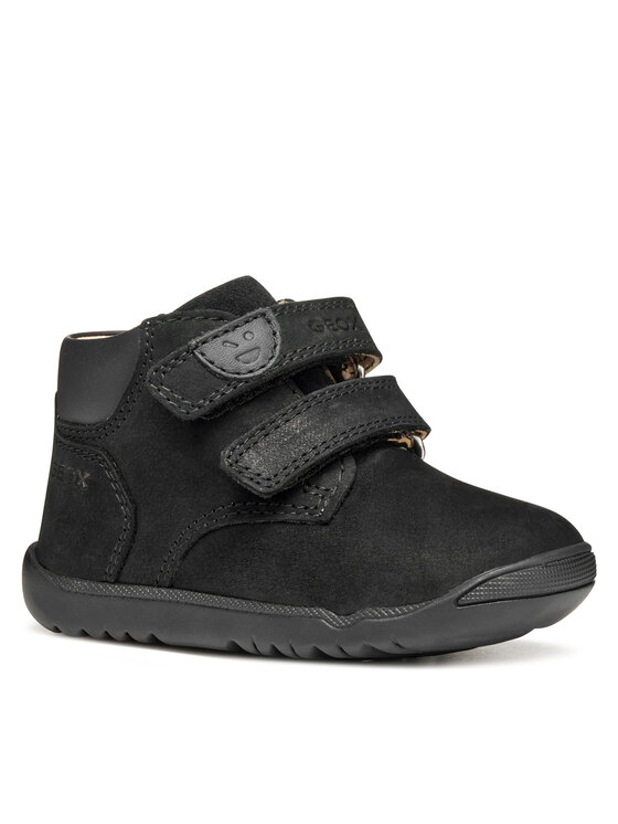 Geox Šnurovacia obuv Geox B Macchia B164NC 03285 C9999 Čierna