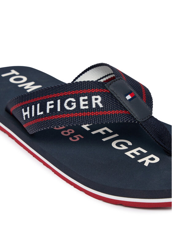 Tommy Hilfiger Infradito Tommy Hilfiger Sporty Hilfiger Beach Sandal FM0FM05805 Blu scuro