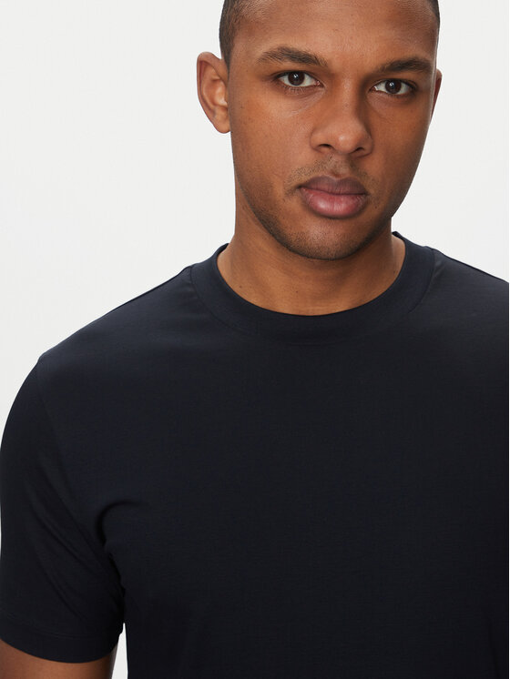 BOSS BOSS Футболка H-Tessler 17 50523931 Cиній Slim Fit