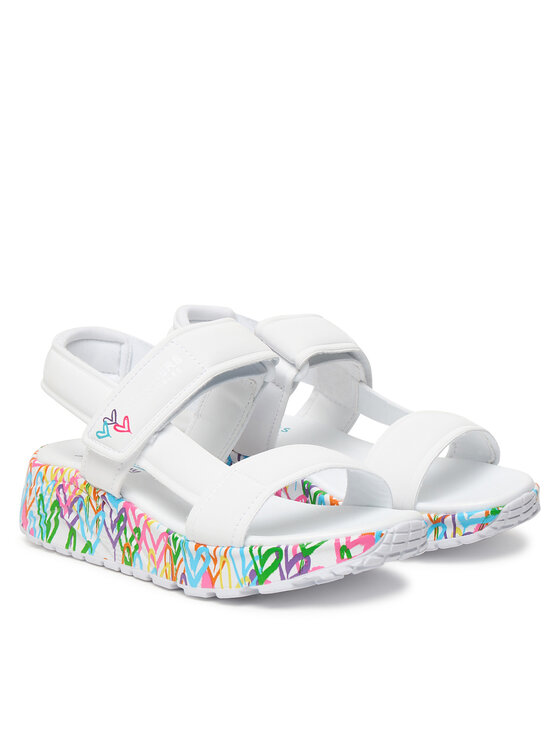 Skechers Sandalias Skechers Uno Lite Sandal - Sunny Love 314094L/WMN Blanco