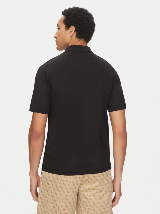 Guess Guess Polo Z5GP00 KCQU2 Crna Slim Fit