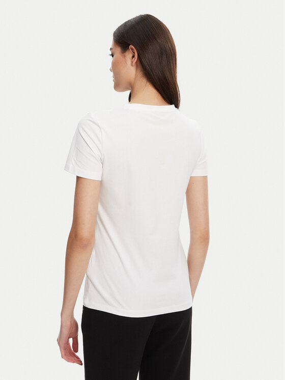 Guess Guess Футболка V5YI12 J1314 Білий Regular Fit