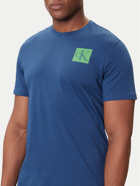 Calvin Klein Jeans Calvin Klein Jeans T-Shirt Gradient Monogram LV04RC859G Μπλε Regular Fit