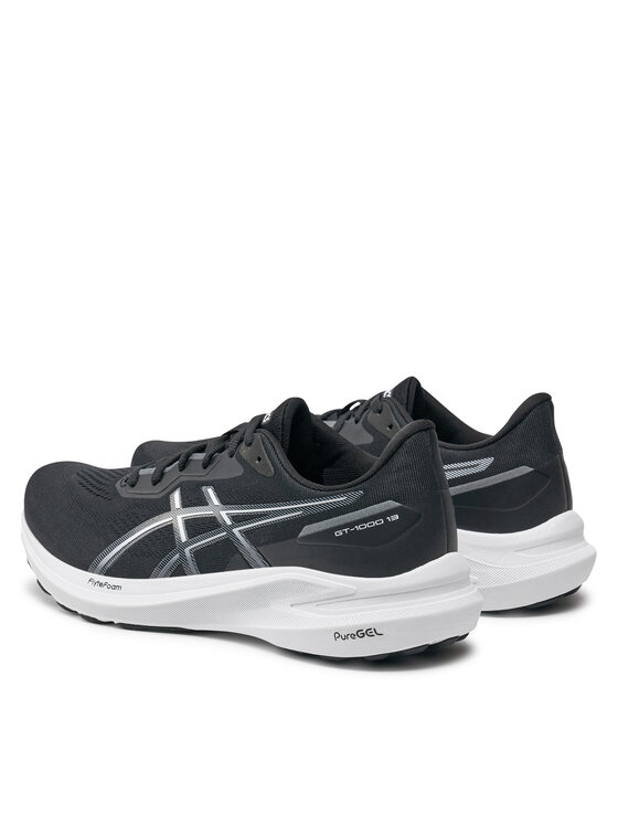 Asics Παπούτσια για Τρέξιμο Asics Gt-1000 13 1011B858 Μαύρο