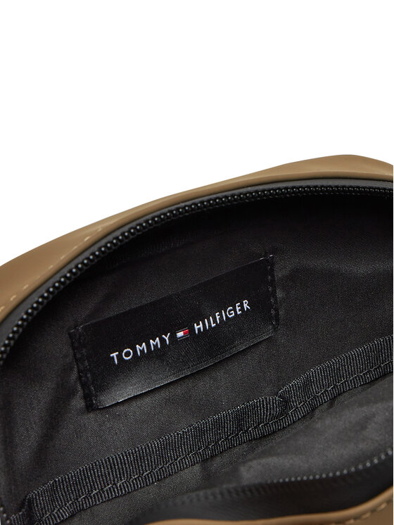 Tommy Hilfiger Τσαντάκι Tommy Hilfiger Th Tpu Mini Reporter AM0AM13498 Καφέ