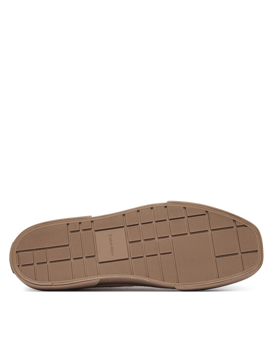 Calvin Klein Kedas Calvin Klein Vulc Low Laceup Aop Canvas HW0HW03142 Bēšs