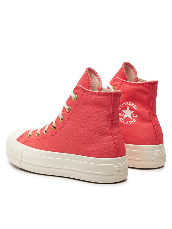Converse Кеди Converse Chuck Taylor All Star Lift Platform Canvas A09914C Рожевий