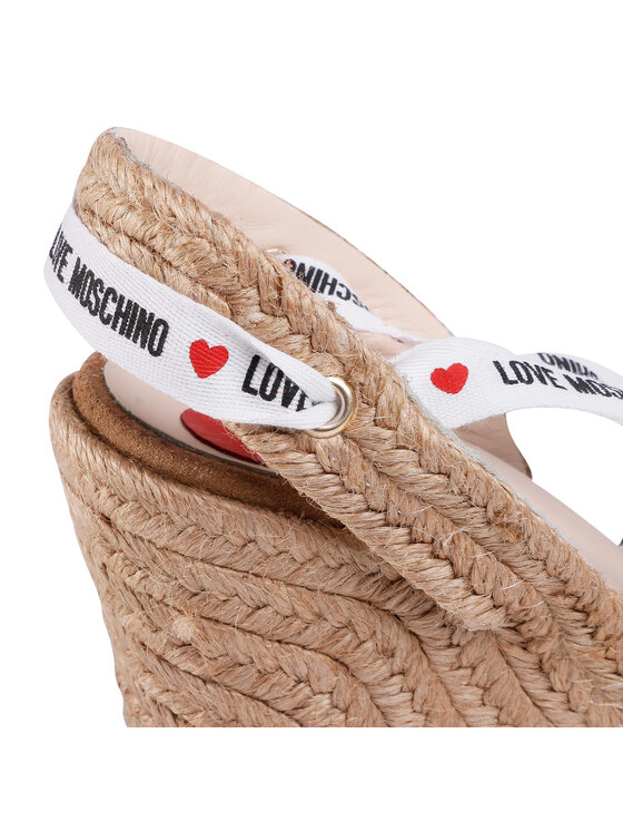 LOVE MOSCHINO Еспадрильї LOVE MOSCHINO JA1047AI0AJQ0107 Бежевий