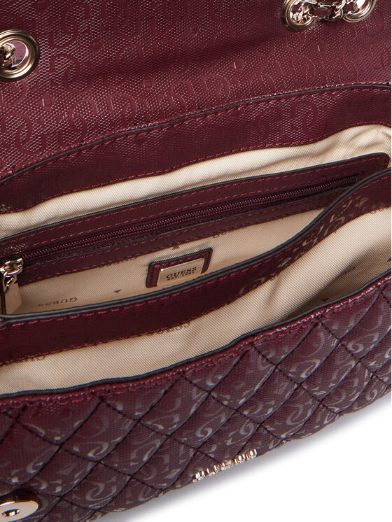 Guess Geantă Guess Tamara HWGG23 23210 Vișiniu