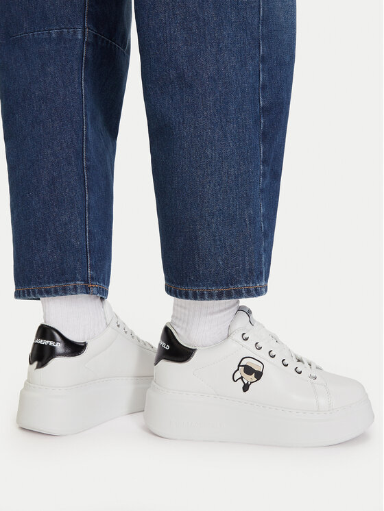 KARL LAGERFELD Sneakersy KARL LAGERFELD KL63530N Biały
