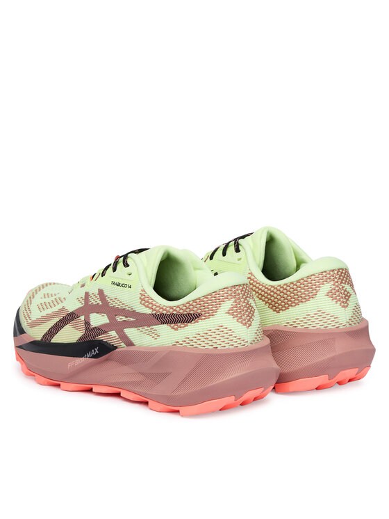 Asics Παπούτσια για Τρέξιμο Asics Trabuco 14 1011C166 Πράσινο