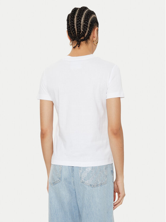 Versace Jeans Couture Versace Jeans Couture Футболка 78HAHT01 Білий Regular Fit