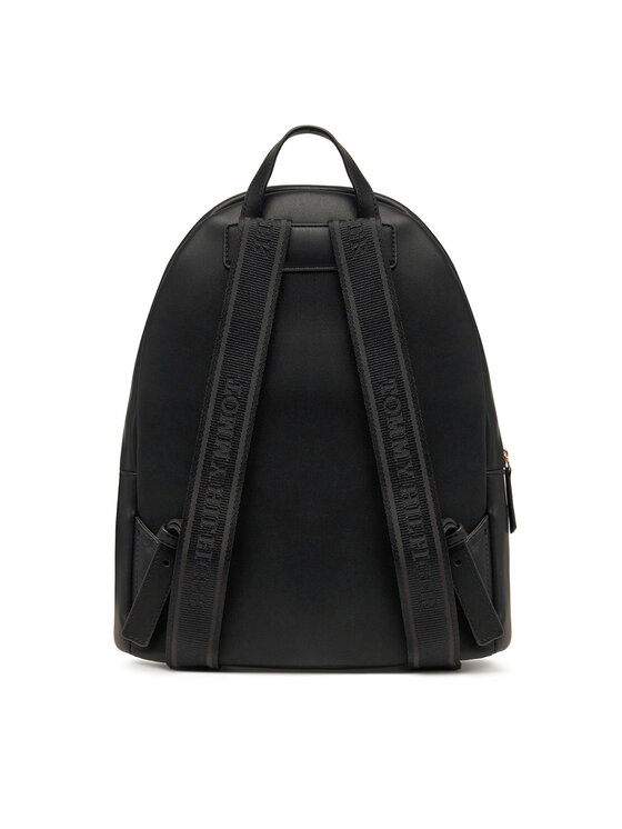 Tommy Hilfiger Nahrbtnik Tommy Hilfiger Th Logotape Backpack AW0AW17163 Črna