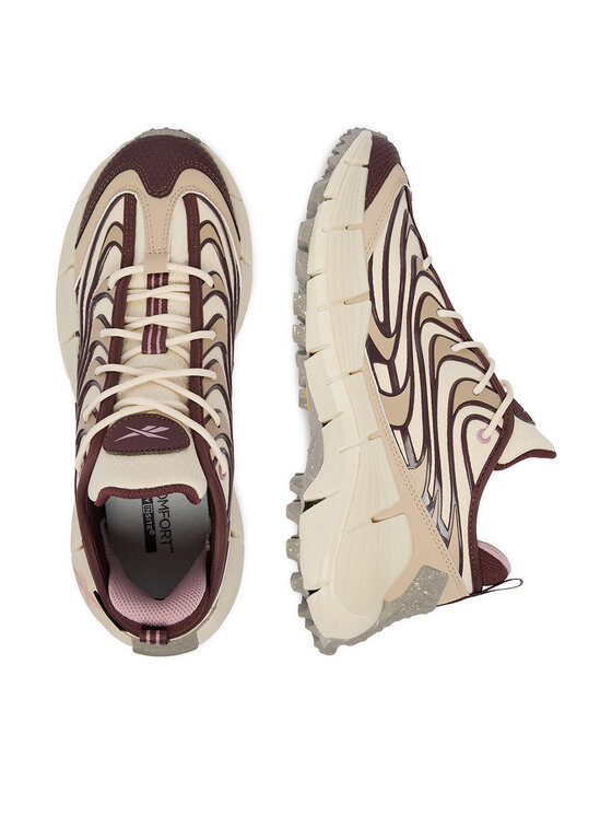 Reebok Маратонки за бягане Reebok EO-ZIG KINETICA 3.5 EDGE 100263274 Бежов