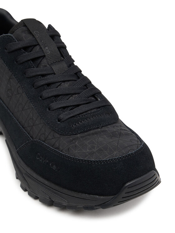 Calvin Klein Sneakersy Calvin Klein Hike Runner Casual NY-Su Aop YM0YM01378 Čierna