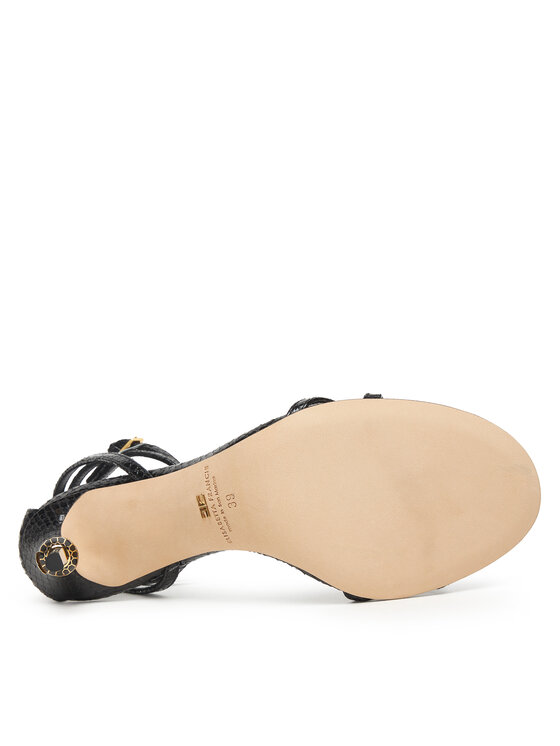 Elisabetta Franchi Босоніжки Elisabetta Franchi SA-69L-57E2-V680 Чорний