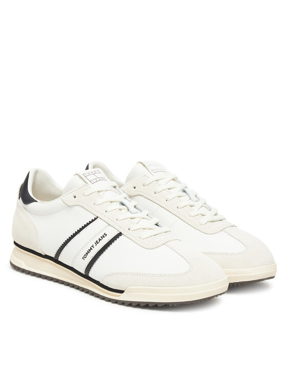 Tommy Jeans Sneakers Tommy Jeans Tjm Retro Runner Cleated EM0EM01619 Alb