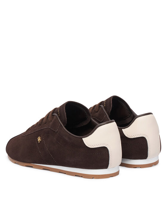 Tommy Hilfiger Tenisice Tommy Hilfiger Bella Low Runner FW0FW09189 Smeđa