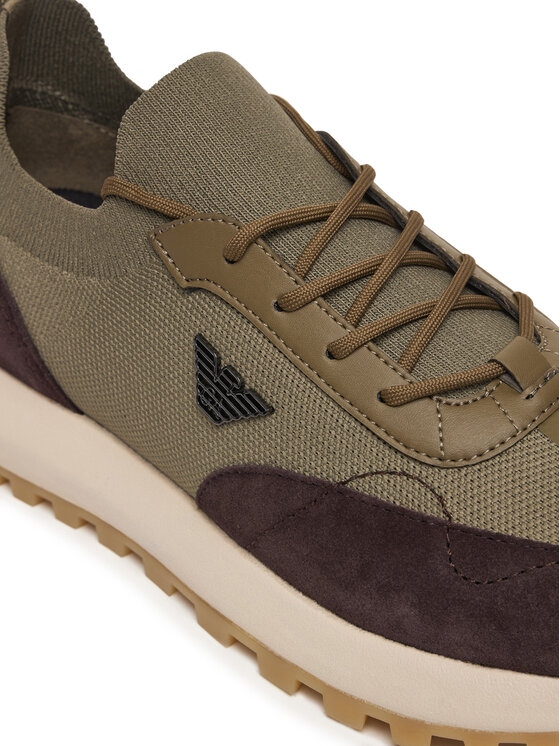 Emporio Armani Снікерcи Emporio Armani EM003739 AF19724 MZ783 Зелений