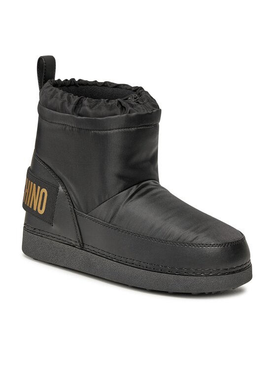 LOVE MOSCHINO Škornji za sneg LOVE MOSCHINO JA24972G0HEB000A Črna