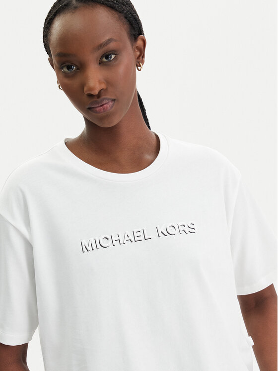 MICHAEL Michael Kors MICHAEL Michael Kors Camiseta MR651Z797J Blanco Regular Fit