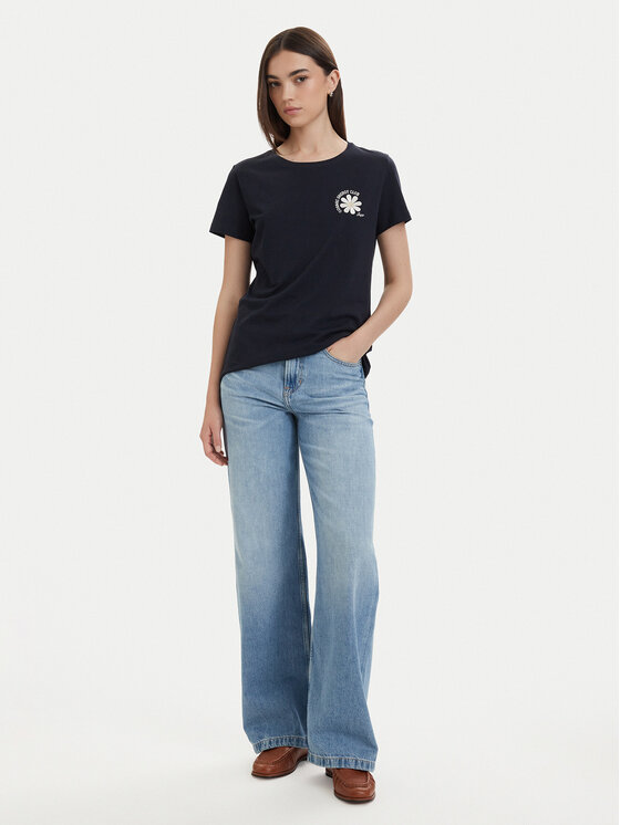 BOSS BOSS Camiseta C_Elove_5 50566827 Azul marino Slim Fit
