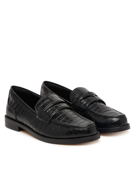 Clarks Туфлі Clarks Straven2 Penny 26320277 Чорний