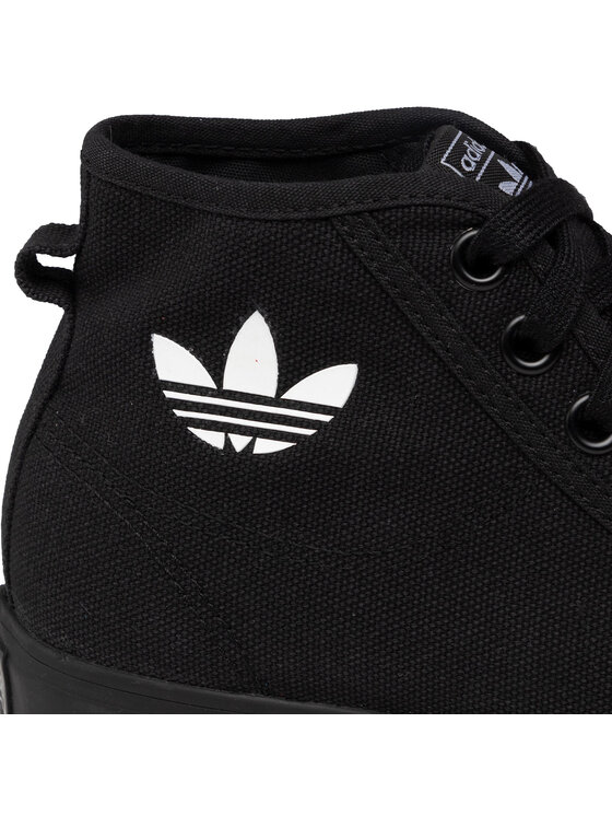 adidas Сникърси adidas Nizza Hi B41651 Черен