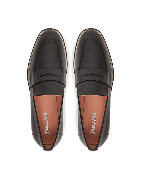 Pollini Сліпери Pollini SA10312C1MTCS000 Чорний