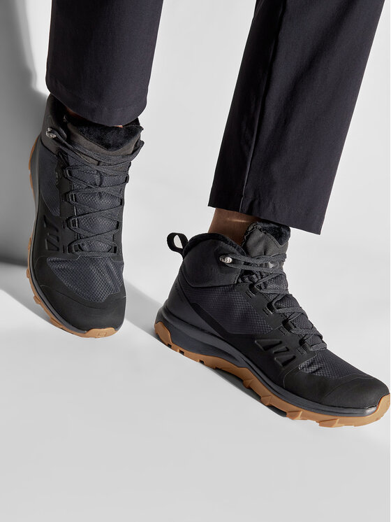 Salomon Трекінгові черевики Salomon Outsnap Cswp 409220 28 V0 Чорний
