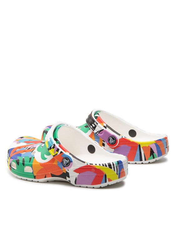 Crocs Iešļūcenes Crocs Classic Retro Resort Clog 207849 Daudzkrāsains