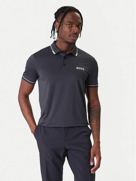 BOSS BOSS Polo Paul Pro 50506203 Azul marino Slim Fit