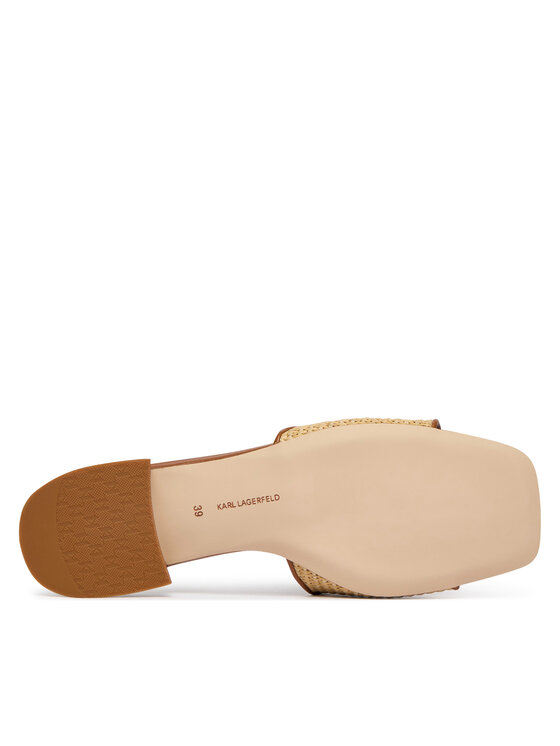 KARL LAGERFELD Шльопанці KARL LAGERFELD Petalo II KL80700A Бежевий