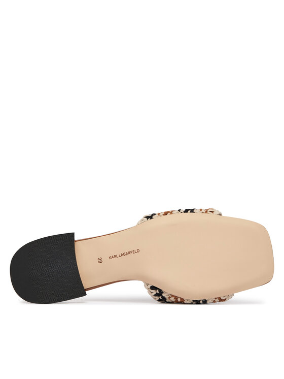 KARL LAGERFELD Шльопанці KARL LAGERFELD Petalo II KL80701C Écru