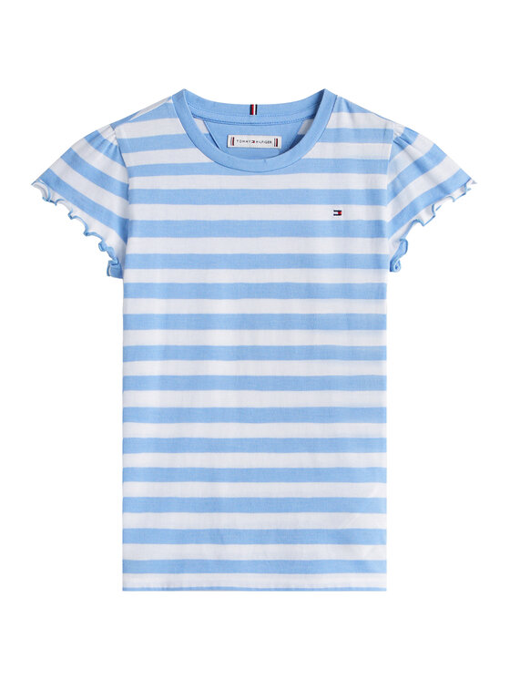 Tommy Hilfiger Tommy Hilfiger Marškinėliai Essential KG0KG08744 Žydra Regular Fit
