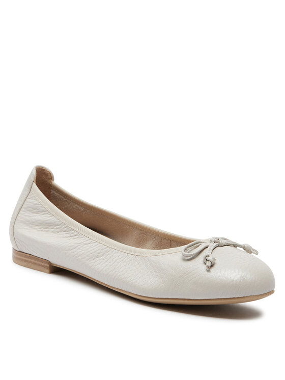 Caprice Baleríny Caprice 9-22108-42 Écru