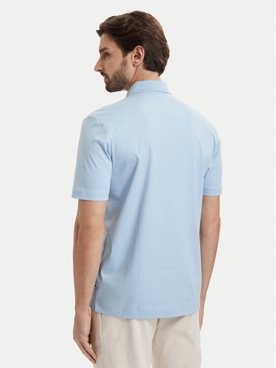 BOSS BOSS Поло C-Parris 01 50555829 Світло-синій Regular Fit