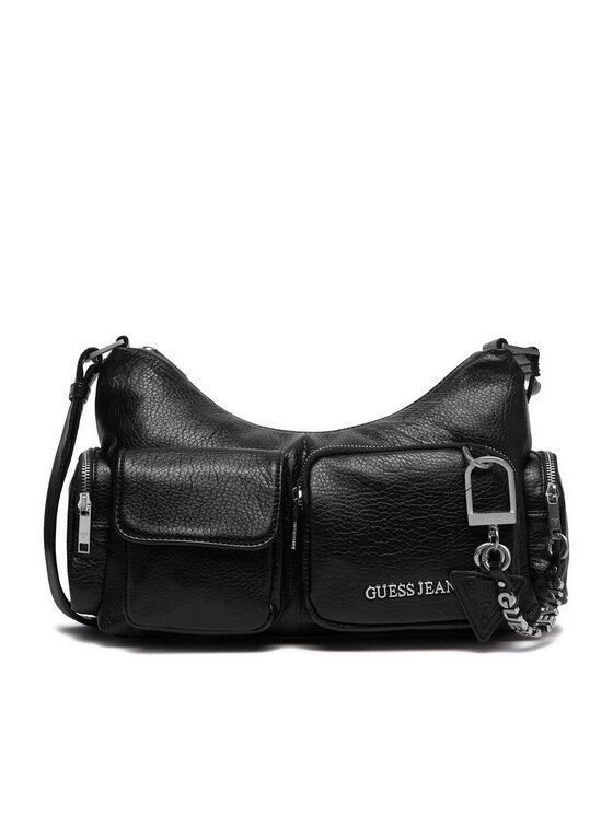 Guess Jeans Torbica Guess Jeans CEO-GUESS-B-012-10 Crna