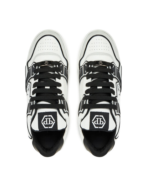 PHILIPP PLEIN Снікерcи PHILIPP PLEIN SAES MSC4017 PLE010N0102 Білий