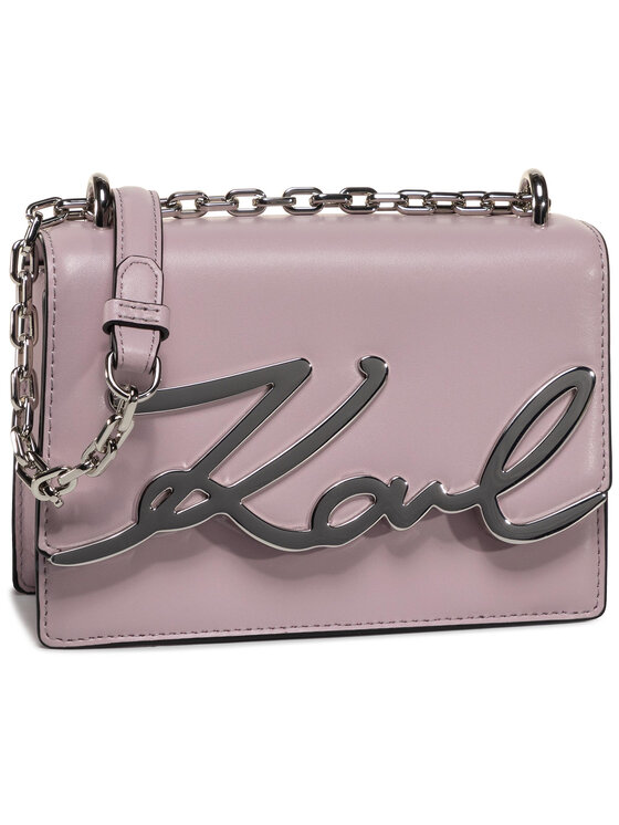 KARL LAGERFELD Ročna torba KARL LAGERFELD 205W3005 Vijolična