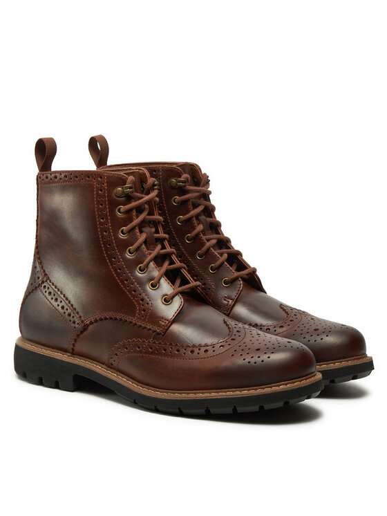 Clarks Чоботи Clarks Batcombe Lord 261271907 Коричневий