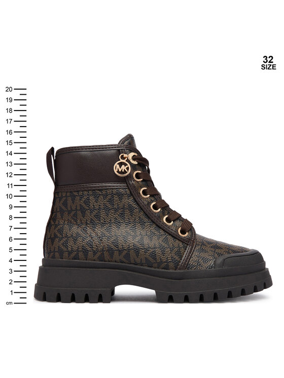 MICHAEL Michael Kors Schnürstiefeletten MICHAEL Michael Kors Payton Kamryn MK05015210 Dunkelbraun