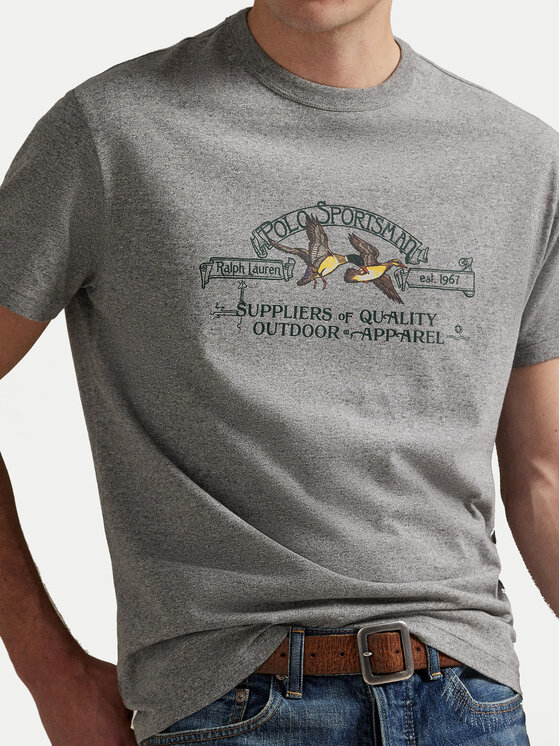 Polo Ralph Lauren Polo Ralph Lauren Camiseta 710981142002 Gris Classic Fit